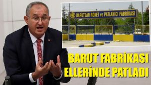 "MKE'nin patlayıcı tesisi ellerinde patladı"