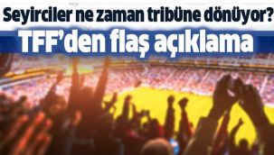 Nihat Özdemir: "Ana hedefimiz mart sonu seyirciyle devam etmek"