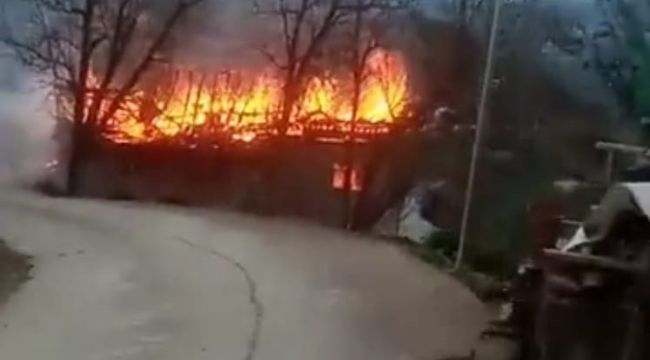 Yangını görünce şoka girdi, "TEDAŞ'ı arayın" diye bağırdı