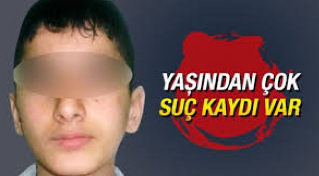 Şaka değil, gerçek: Yaşından çok suç kaydı var
