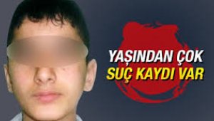 Şaka değil, gerçek: Yaşından çok suç kaydı var