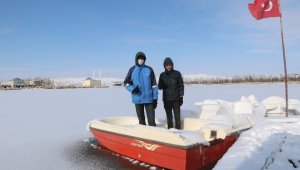 Sibirya soğukları, Ulaş gölü dondu