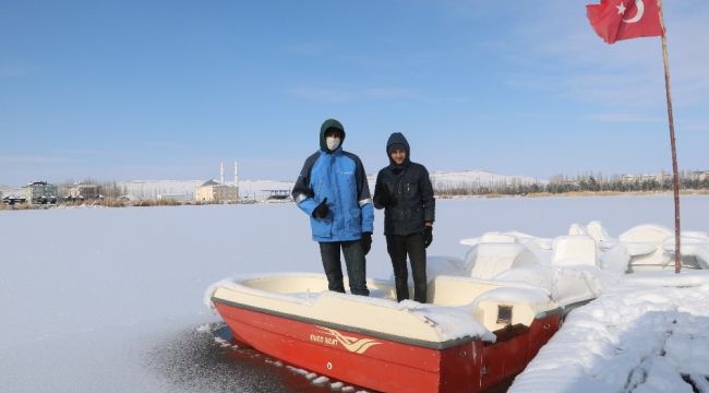 Sibirya soğukları, Ulaş gölü dondu