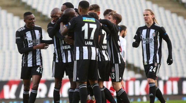 Lider Beşiktaş, 4 golle koltuğu korudu