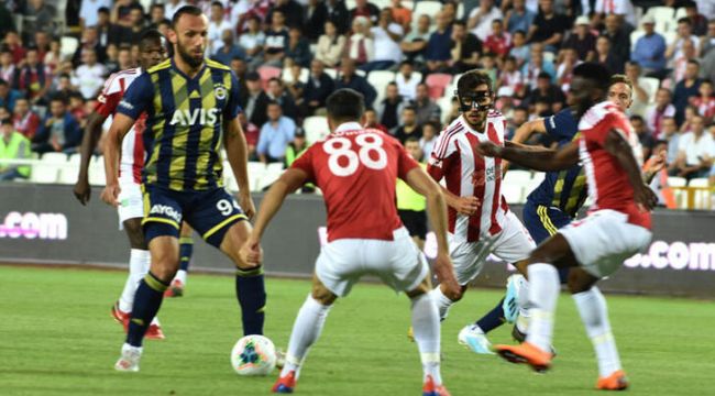Süper Lig: Sivasspor: 1 - Fenerbahçe: 0