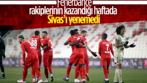 Fener, Sivas'ta 2 puan bıraktı