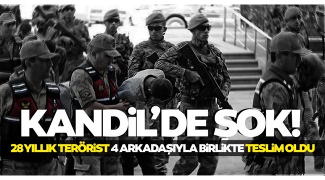 Terör örgütü PKK'da çözülme hızlandı