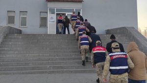 Terörist cenazesinde propaganda yapan 7 kişi gözaltına alındı