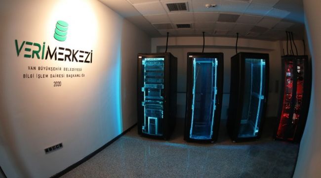 Van Büyükşehir Belediyesi ilk veri merkezini kurdu