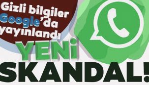 WhatsApp'ta kullanıcı verileri Google'da