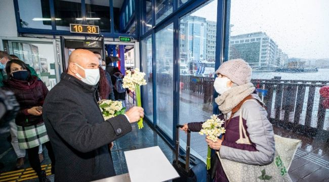 Yenilenen Pasaport İskelesi hizmete girdi