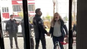 Yine o kadın! Bu kez güzellik merkezinde olay çıkardı