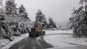 Zonguldak'ta 112 köy yolu ulaşıma kapandı