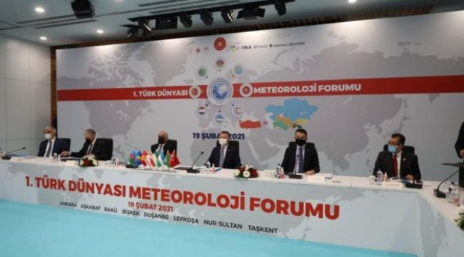 1. Türk Dünyası Meteoroloji Forumu başladı