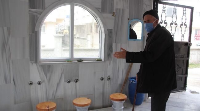 20 liralık musluk için cami cemaatini susuz bıraktılar
