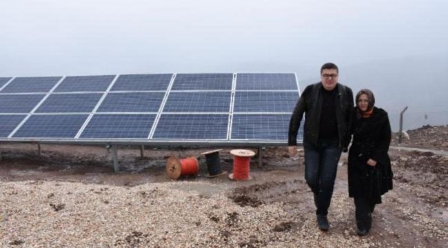 Akhisar Belediyesi'nden güneş enerjisinden elektrik