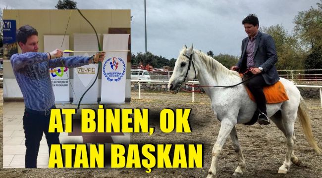  At binip, ok atan Recep Tayyip dönemi