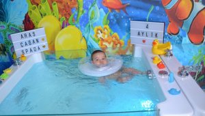 Bebeklerin SPA keyfi