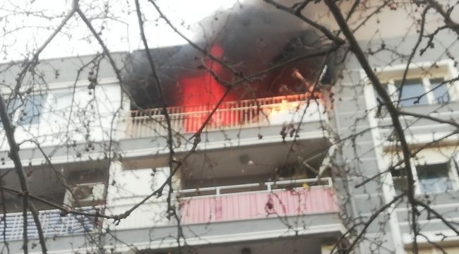 Bergama'da yangın alarmı