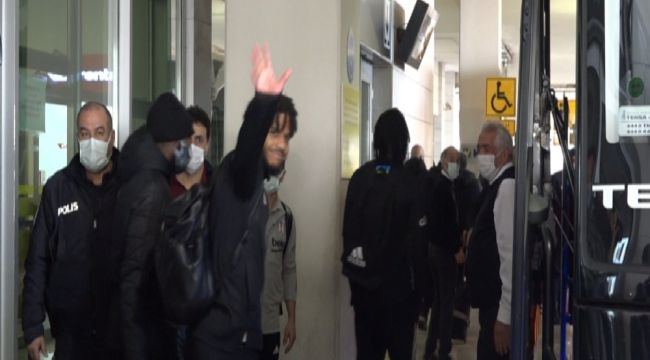 Beşiktaş kafilesi Konya'ya geldi