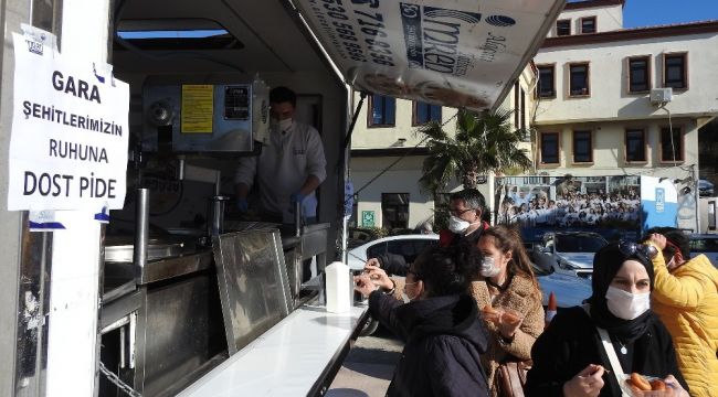 Çeşmeli esnaf Gara şehitlerini unutmadı