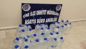 Çine'de sahte içki satışına suçüstü