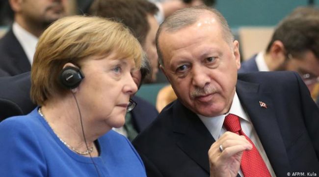 Cumhurbaşkanı Erdoğan, Merkel'le video konferansla görüştü