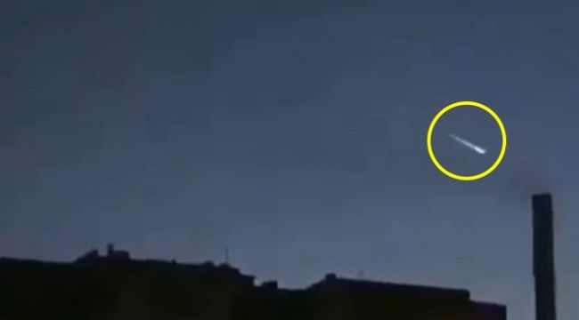 Deprem, sel, hortum derken İzmir'e meteor da düştü