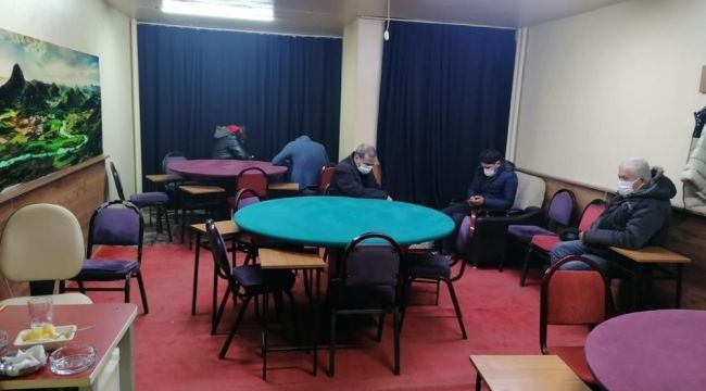 Derneğe kumar baskını: 24 gözaltı