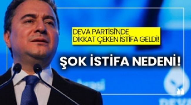 DEVA Partisi'nde FETÖ istifasının ayrıntıları