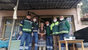 Emine teyzeye Konak yardımı