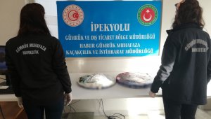 Habur sınır kapısında 25 kilogram uyuşturucu ele geçirildi