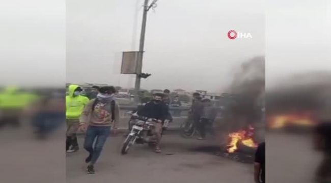 Irak'ta hükümet karşıtı protesto: 3 yaralı