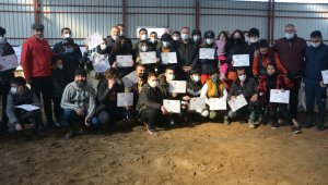 Isparta'da 31 sporcu binicilik lisansı almaya hak kazandı