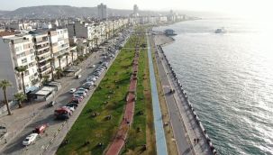 İzmir'de Kordon'un görüntüsü pandemi öncesini aratmadı