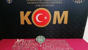 İzmir'de 661 adet tarihi eser ele geçirildi