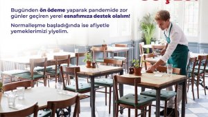 İzmir'de esnafla dayanışma için ön ödeme kampanyası