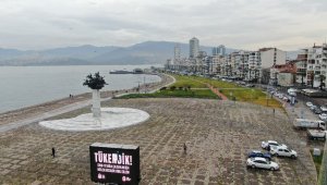 İzmir'de sular çekildi