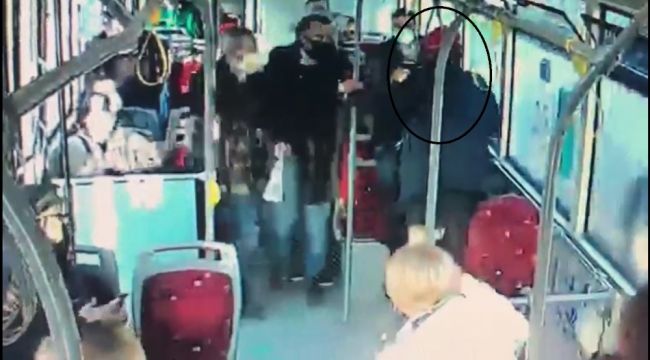 İzmir'de tesettürlü kadına yapılan saldırıdan yeni görüntüler