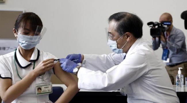 Japonya'da aşı olan bir kişide potansiyel yan etki ortaya çıktı