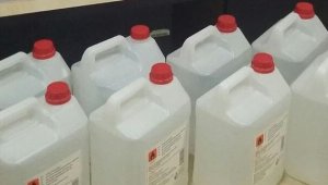 Kilis'te 400 litre etil alkol ele geçirildi