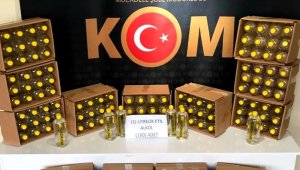 Kırklareli'nde durdurulan minibüste 160 litre sahte içki ele geçirildi