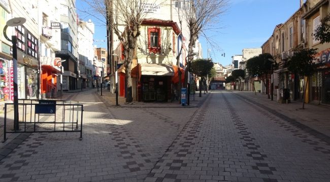 Kırklareli'nde 'korona' sessizliği