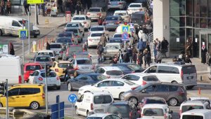 Kısıtlama öncesi Samsun'da yoğunluk