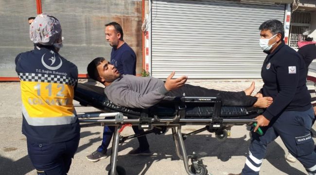 Kısıtlamada evine giderken vuruldu