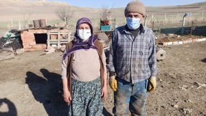 Koyunları yanan Ayşe Teyzenin gözyaşları yürekleri burktu