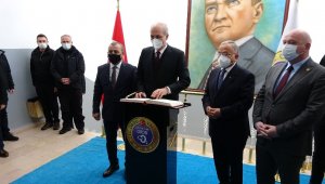 Kurtulmuş: "Türkiye ileriye gittikçe ayağına çelme takmak isteyenler var"