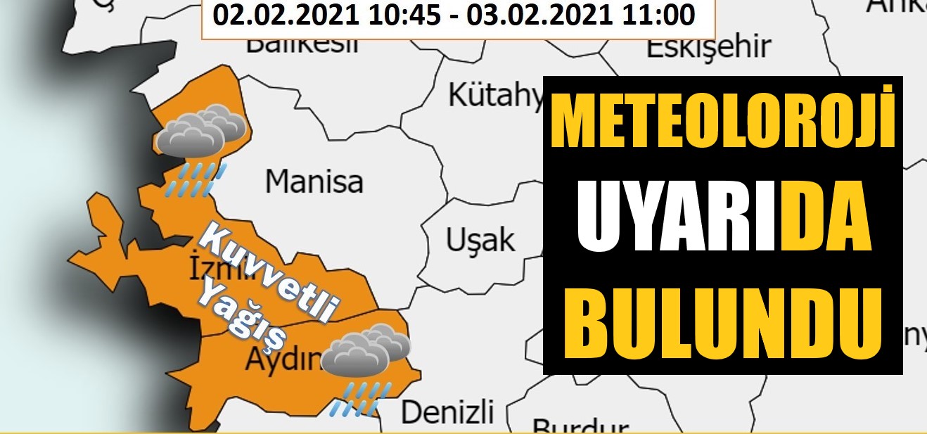 Meteorolojiden İzmir'e kritik uyarı