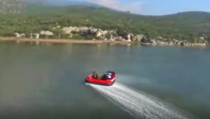 Milli parkın uçan teknesi görücüye çıktı