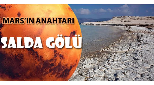 NASA'dan Salda gölü paylaşımı